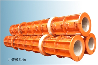 水泥制管深井管模具价格 哪里有电线杆设备 枣强县建材机械有限公司